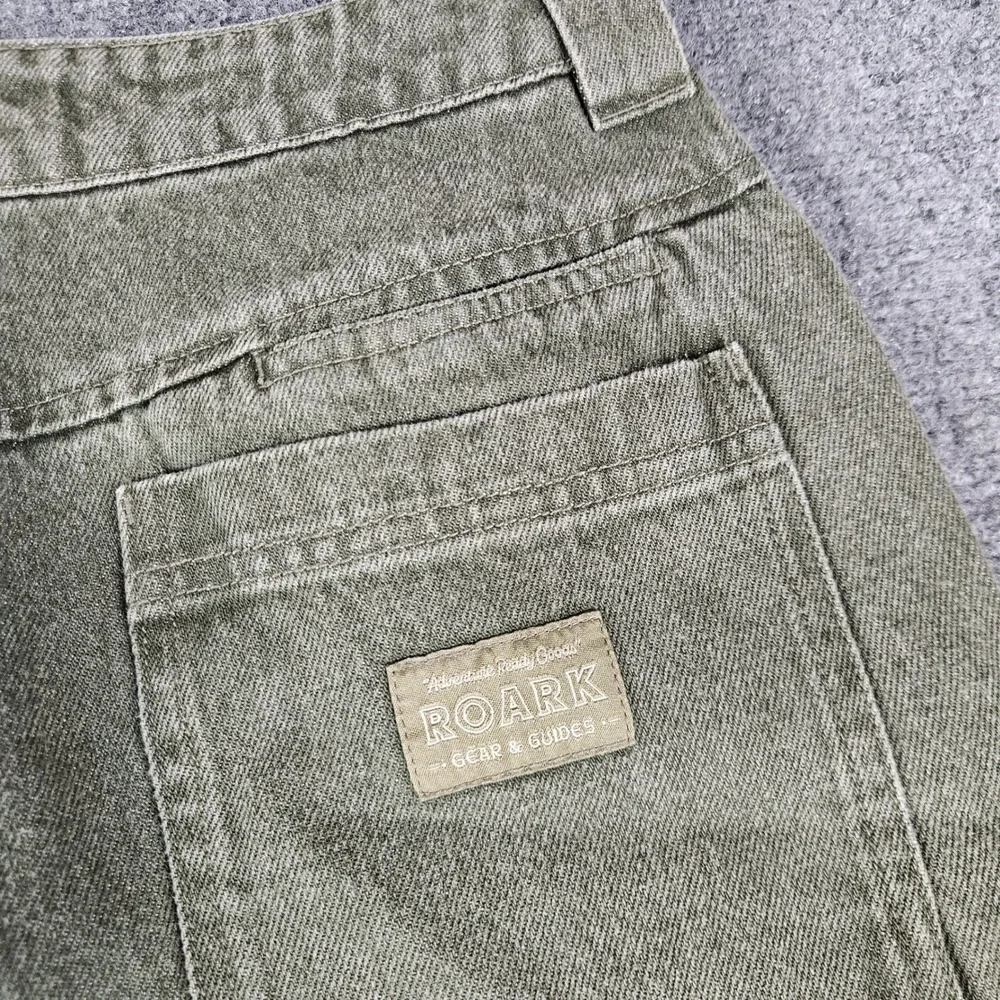 Roark Open Roads Open Minds Carpenter Jeans Mens 28 Olive Green Utility Pants